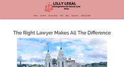 Desktop Screenshot of lillylegal.com